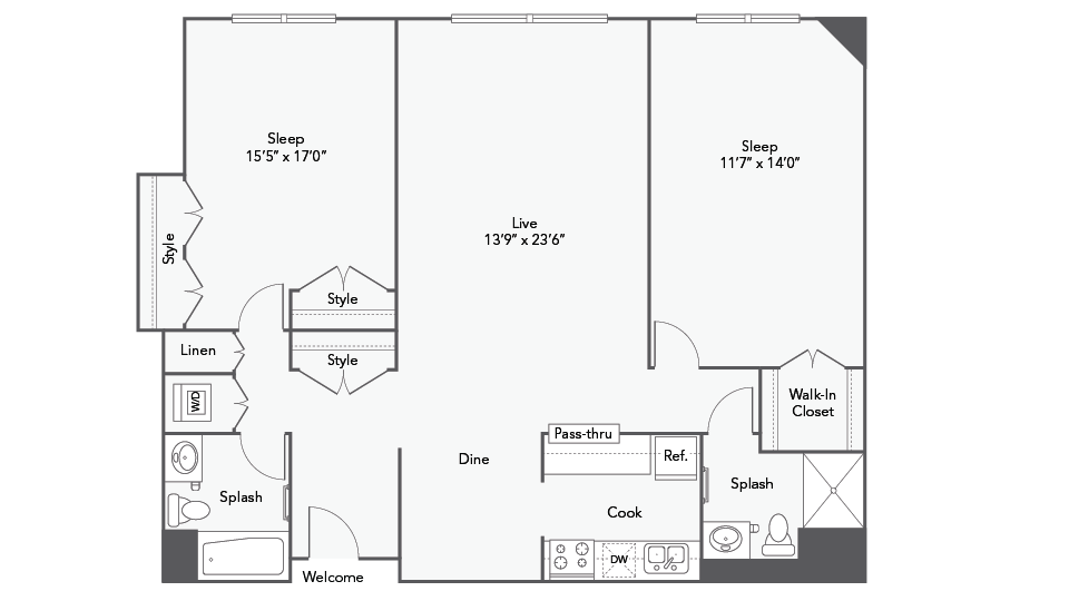 Baldwin floor plan