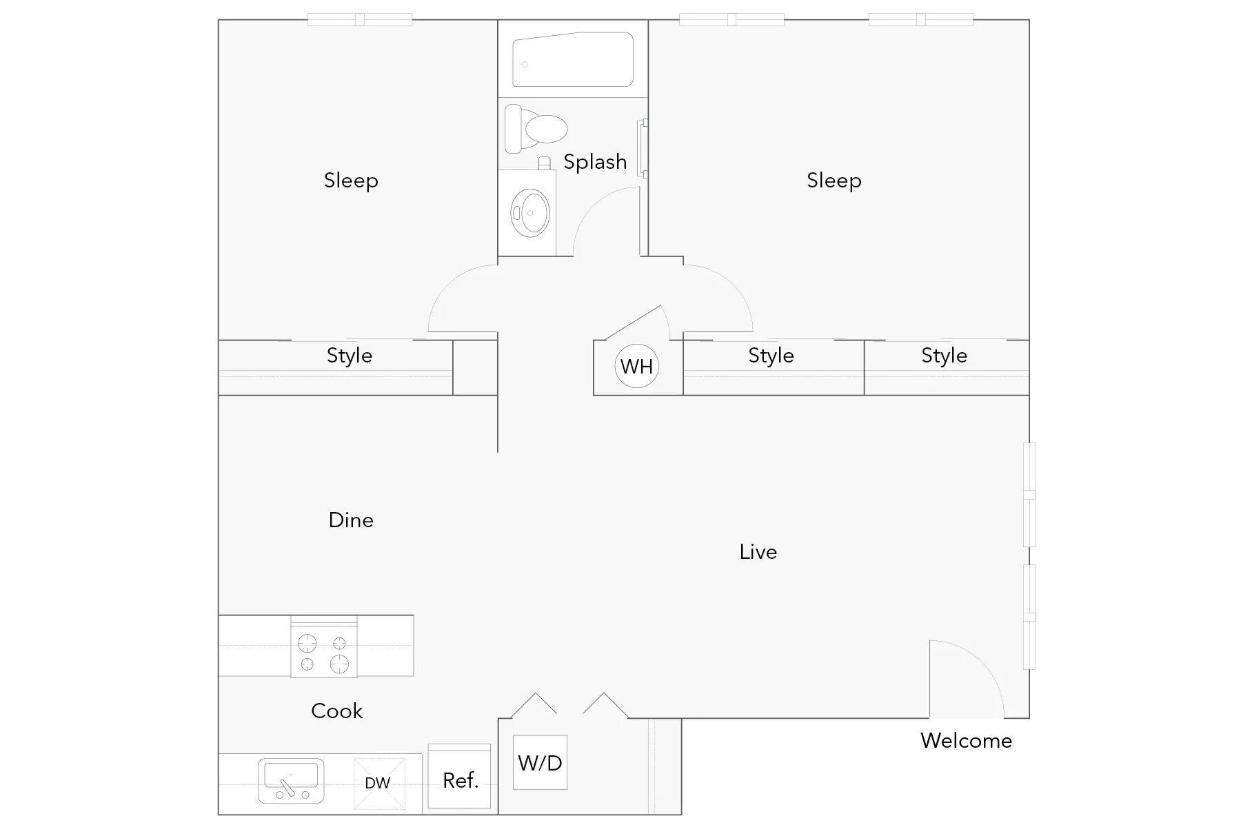 Berkley floor plan