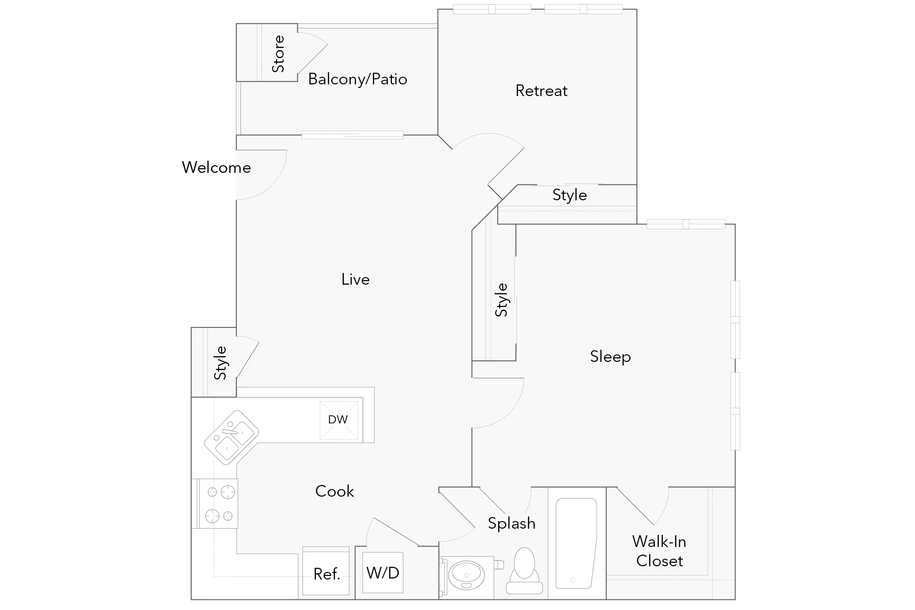 Brookside floor plan