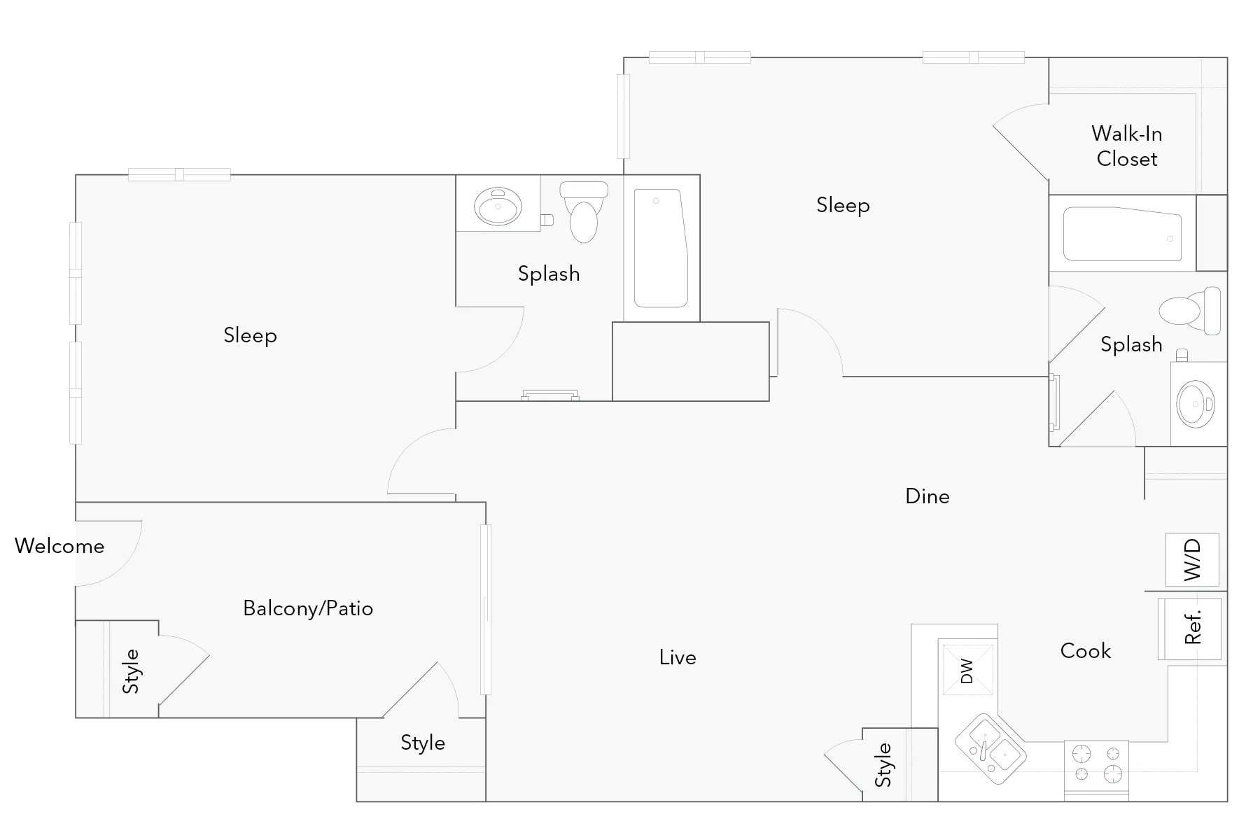 Camden floor plan