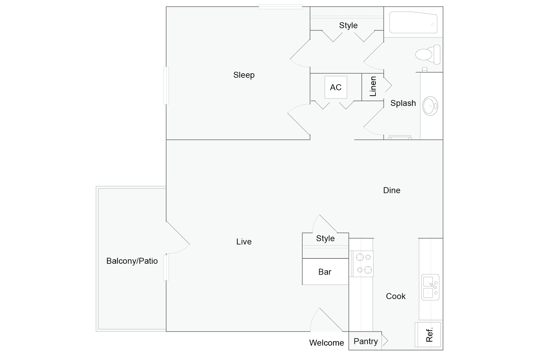 Amherst floor plan