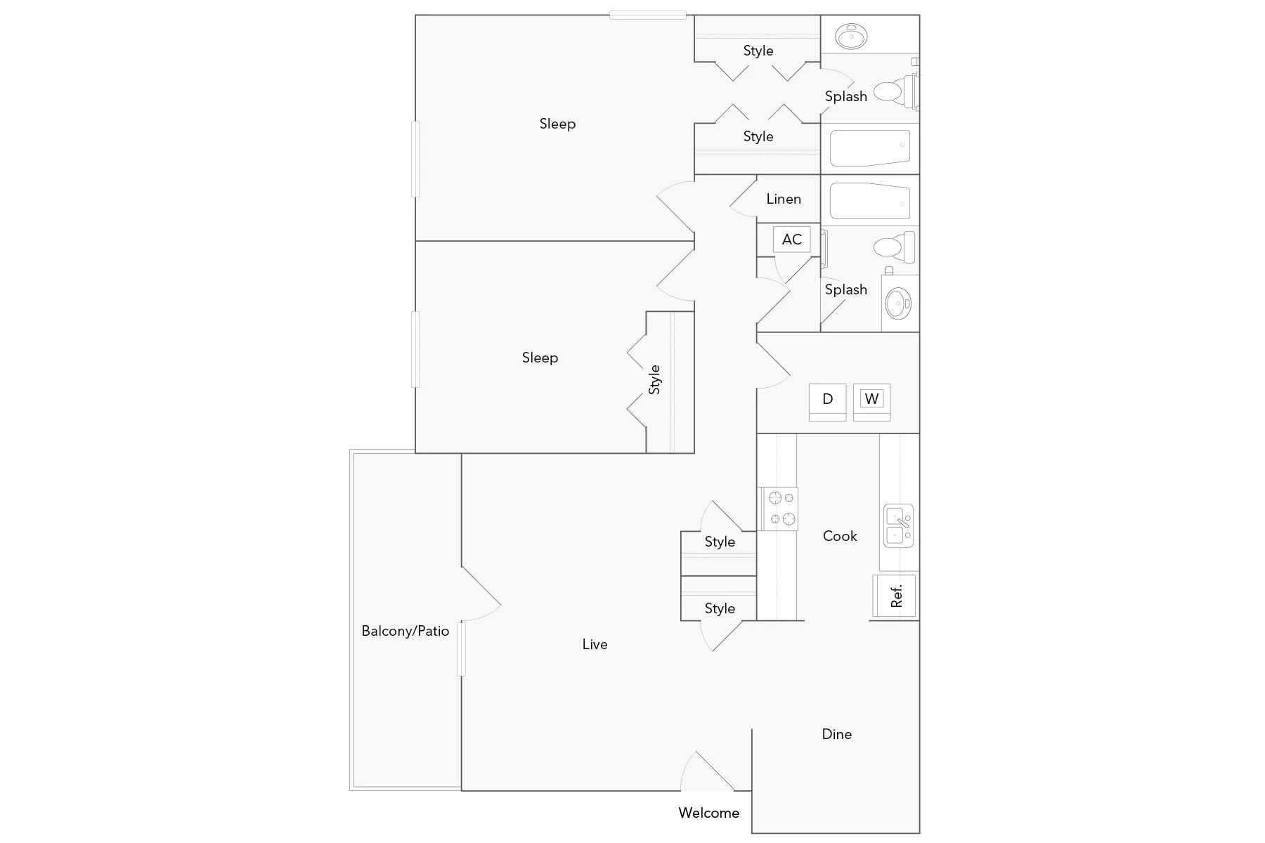 Carlisle floor plan
