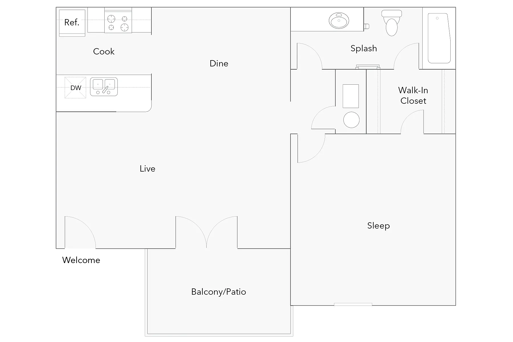 Arlington floor plan