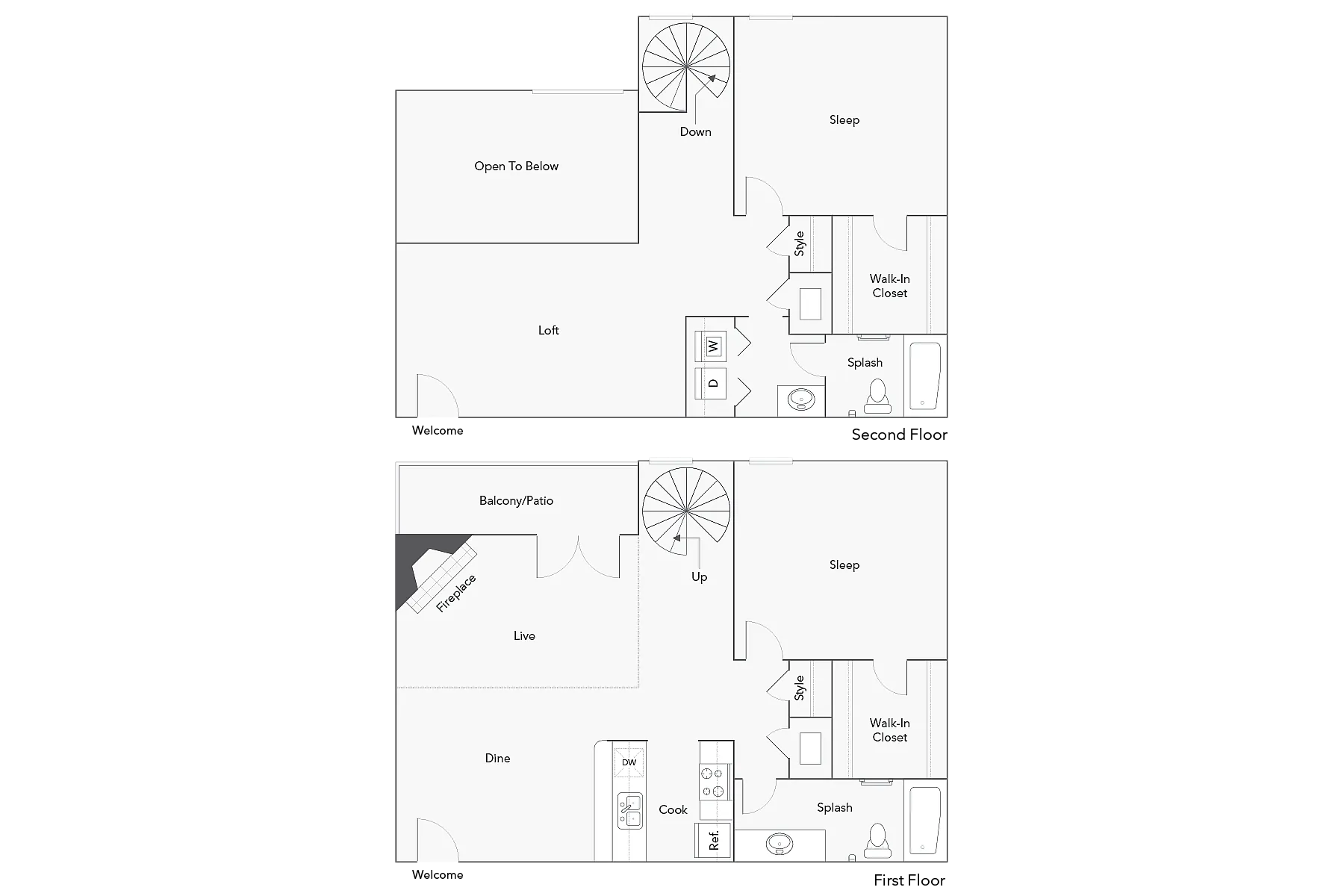 Camden floor plan