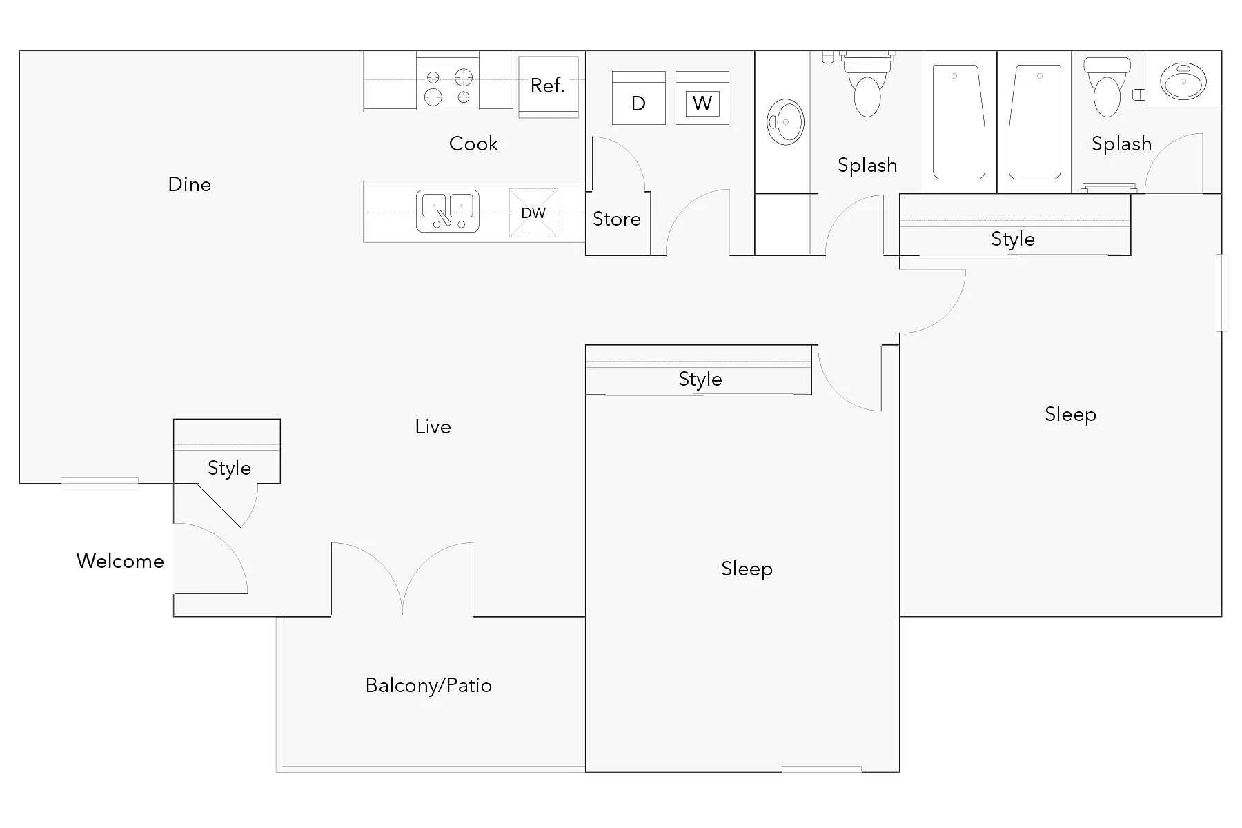 Canton floor plan