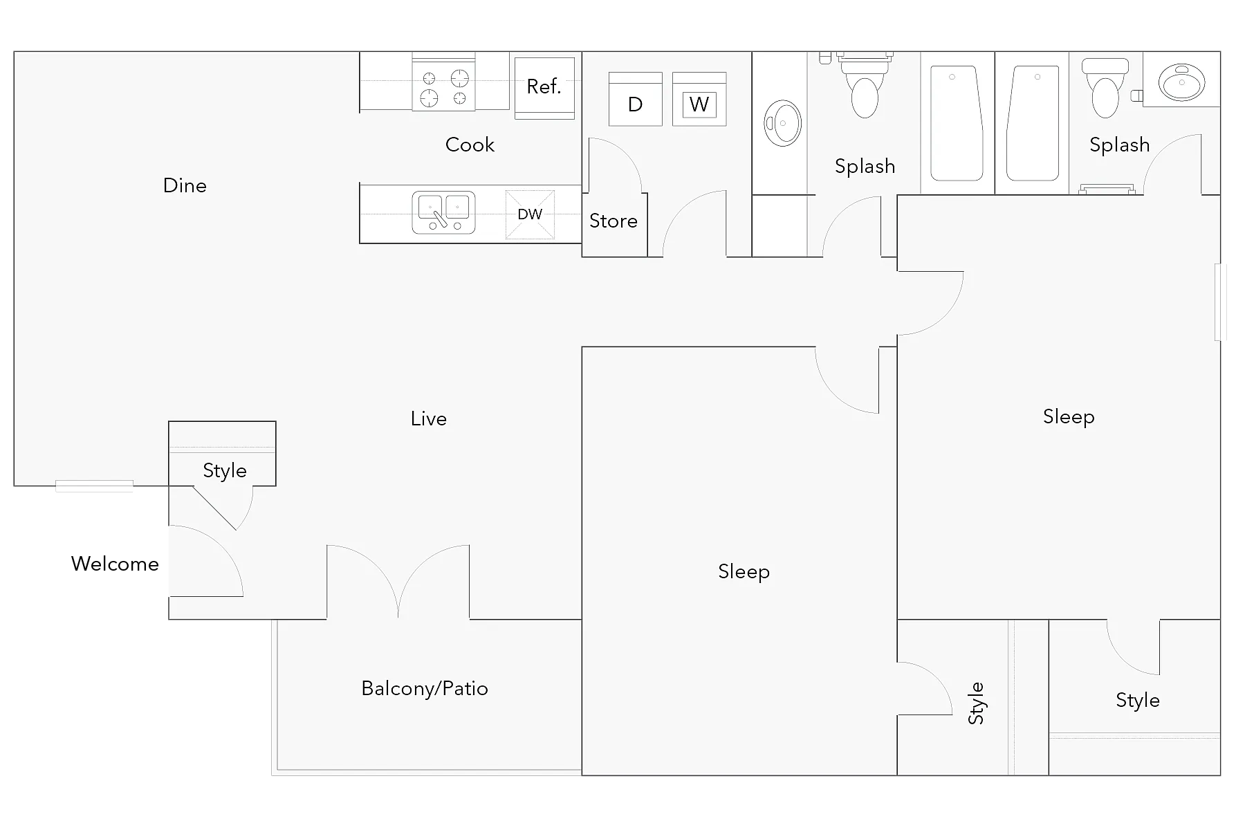 Carlisle floor plan