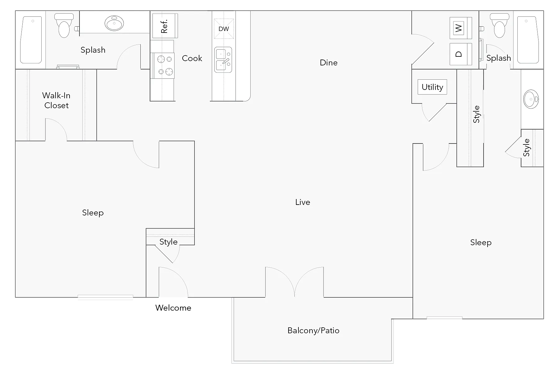 Chelsea floor plan