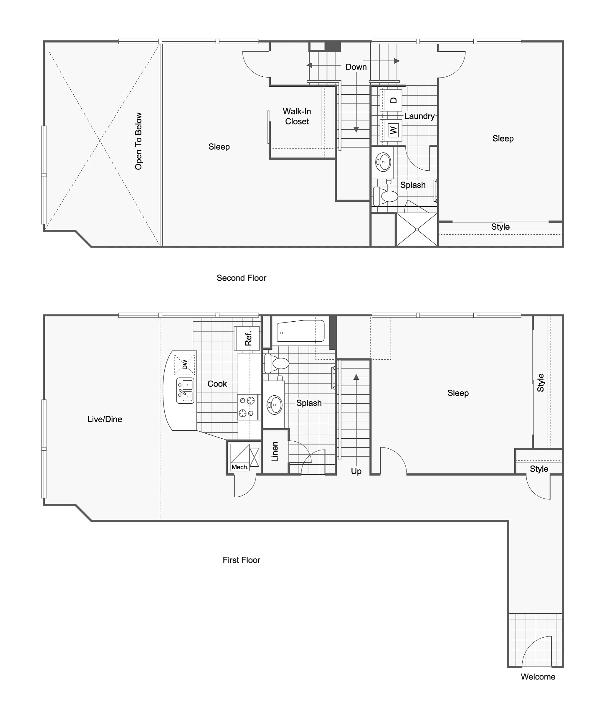 Manhattan LURA | 3-Bedroom Floorplan
