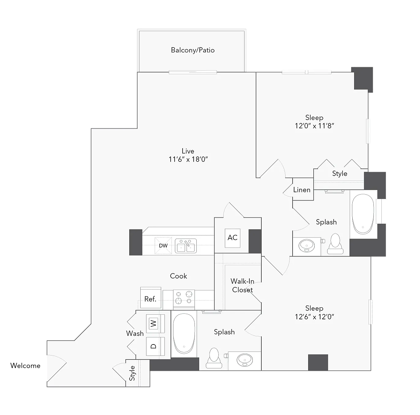 Camden floor plan