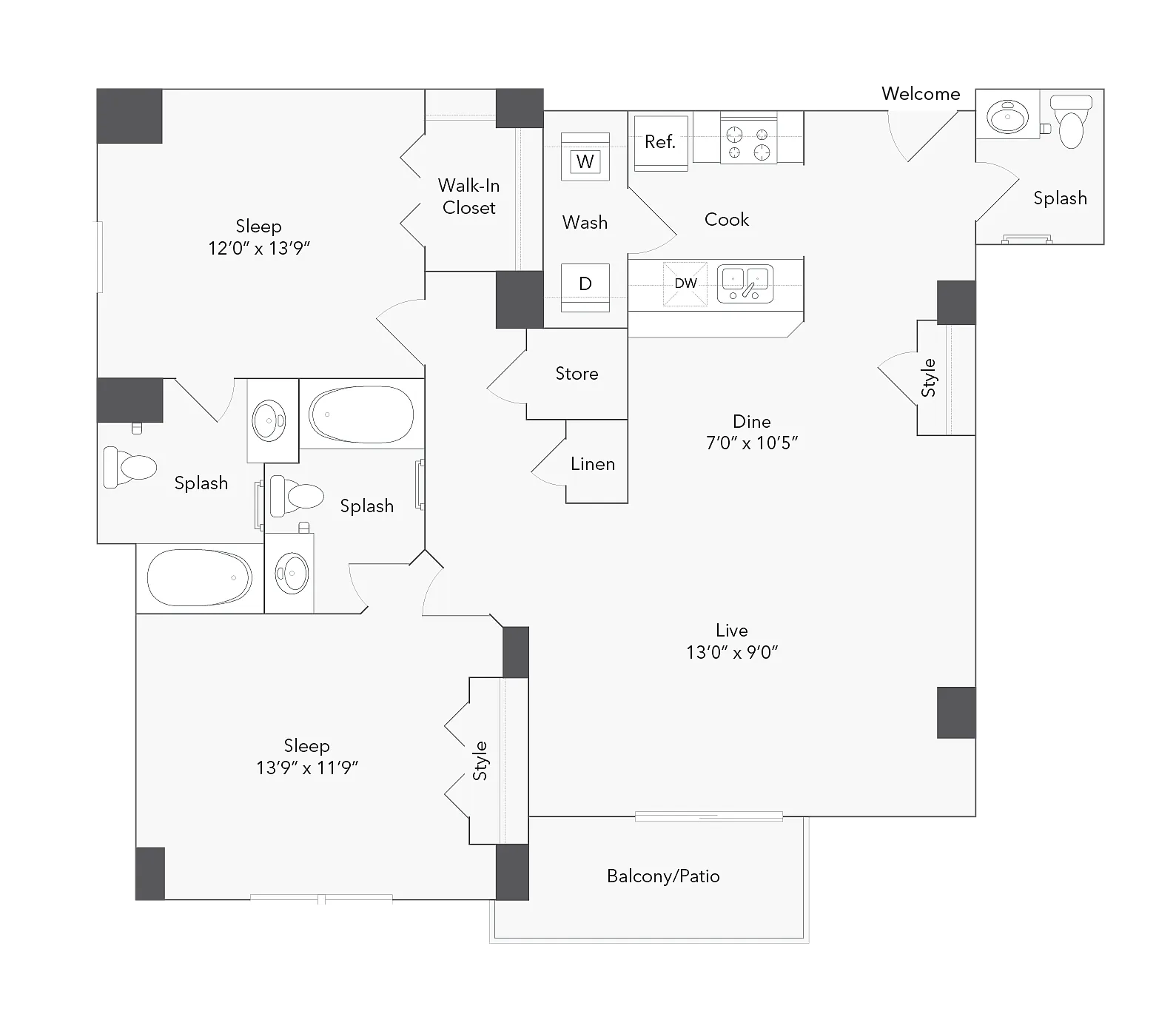 Carlisle floor plan