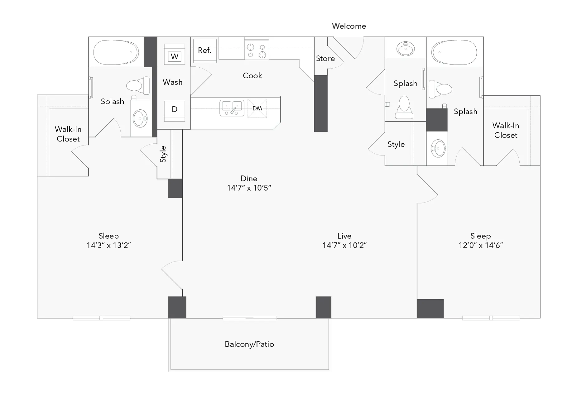 Carnegie floor plan