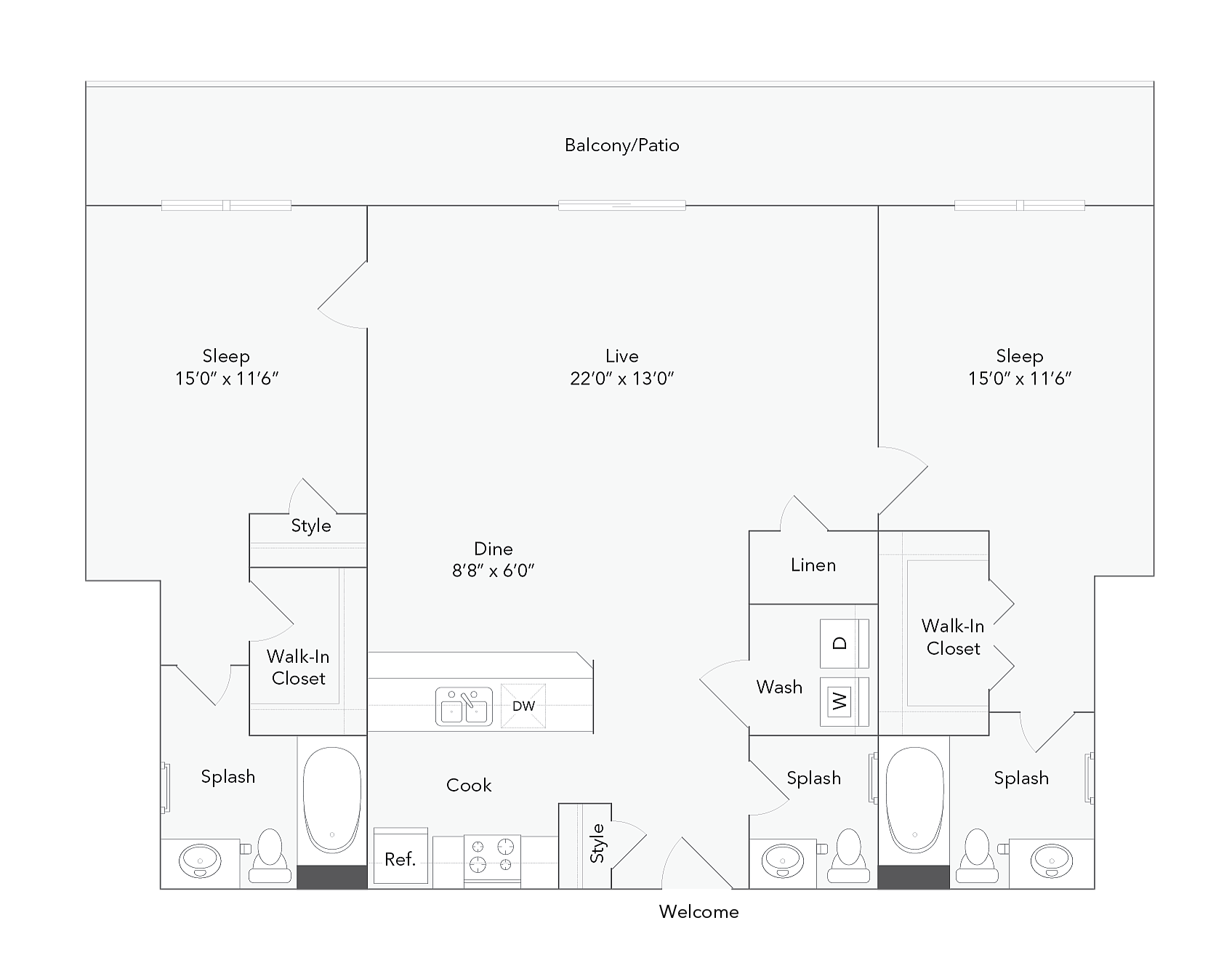 Chesapeake floor plan