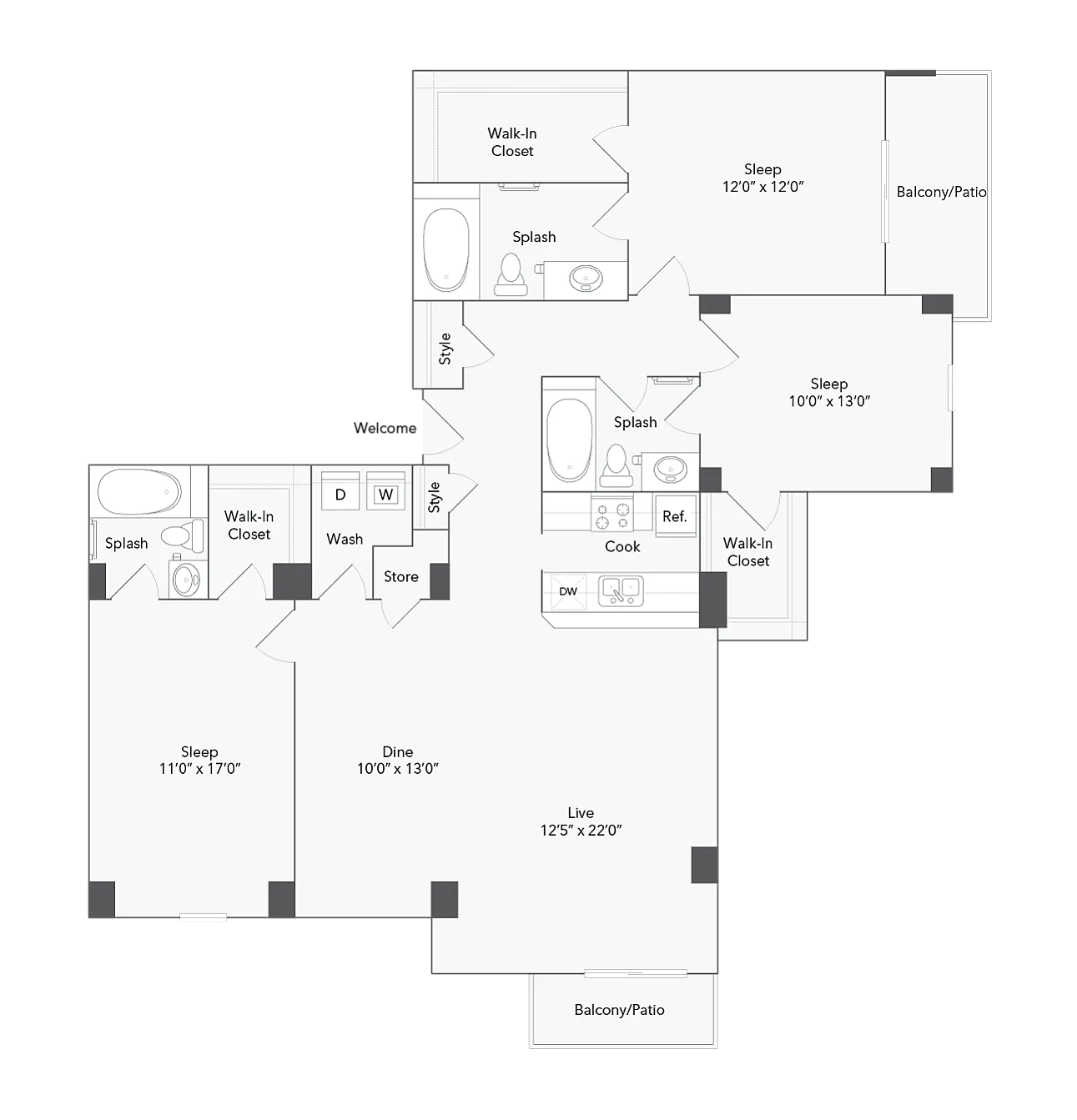 Durham floor plan