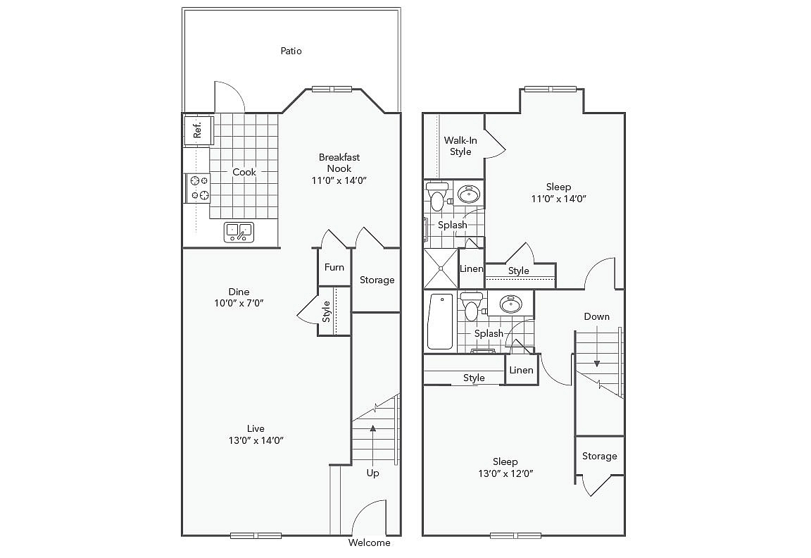 B4 floor plan