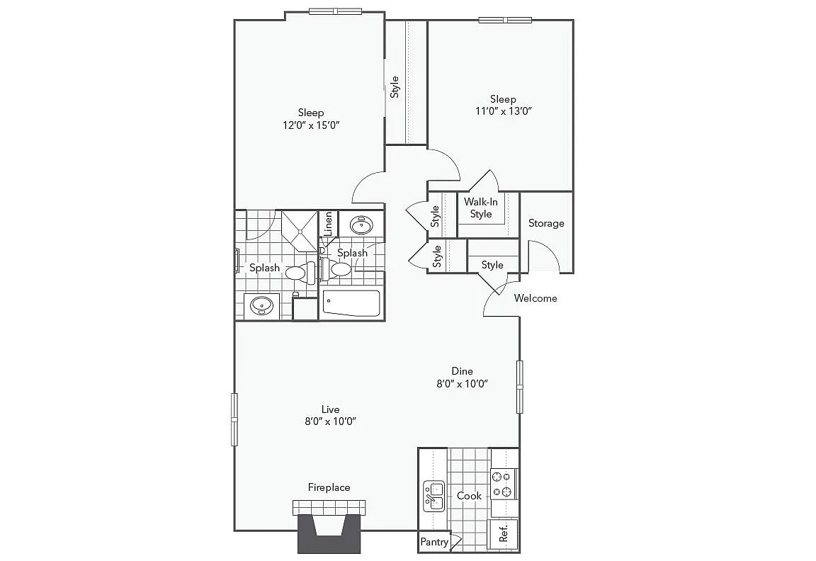 B5 floor plan