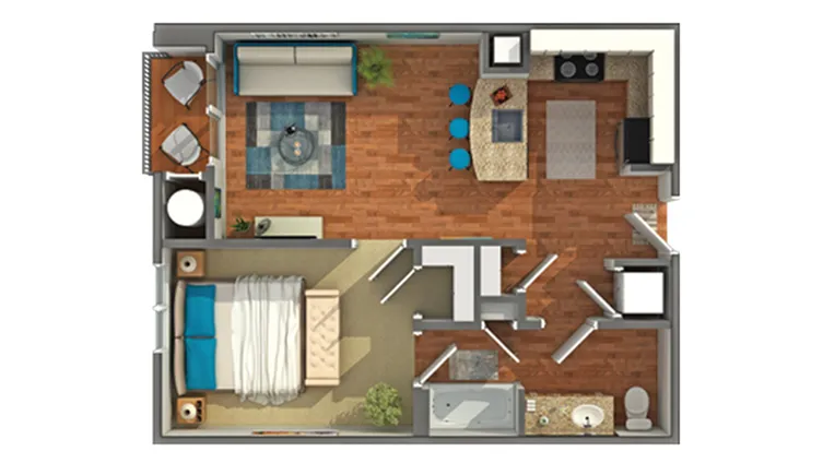 Floor Plan | Apartments In Eagleville PA | Arrive Valley Forge