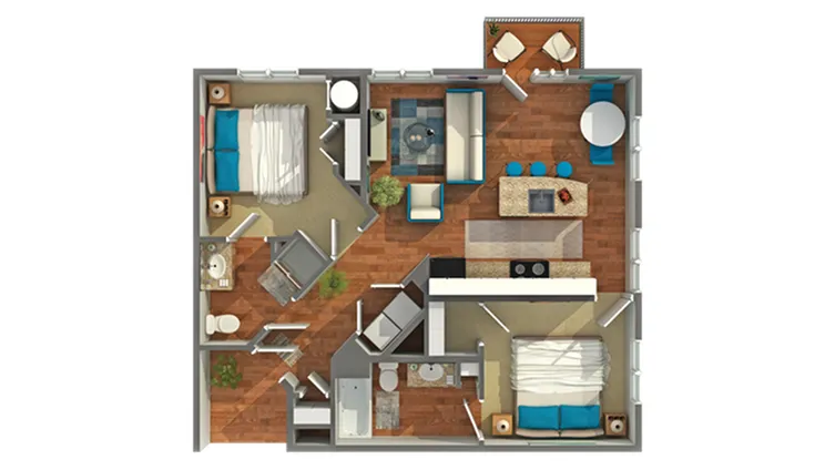 Floor Plan | Apartments In Eagleville PA | Arrive Valley Forge