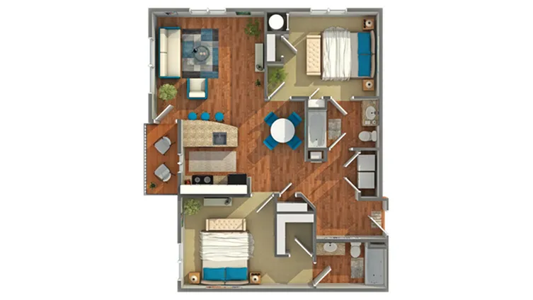 Floor Plan | Apartments In Eagleville PA | Arrive Valley Forge