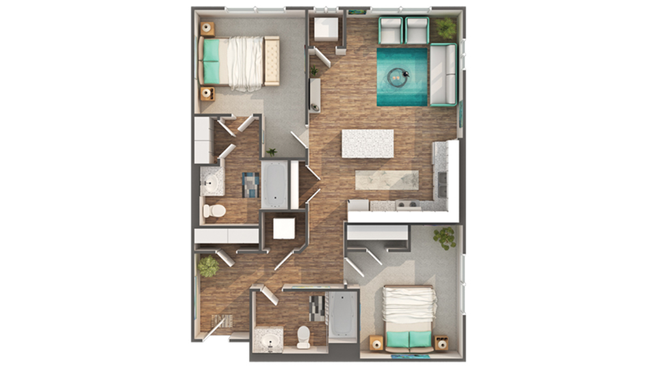 Floor Plan Image | Arrive Loring Park