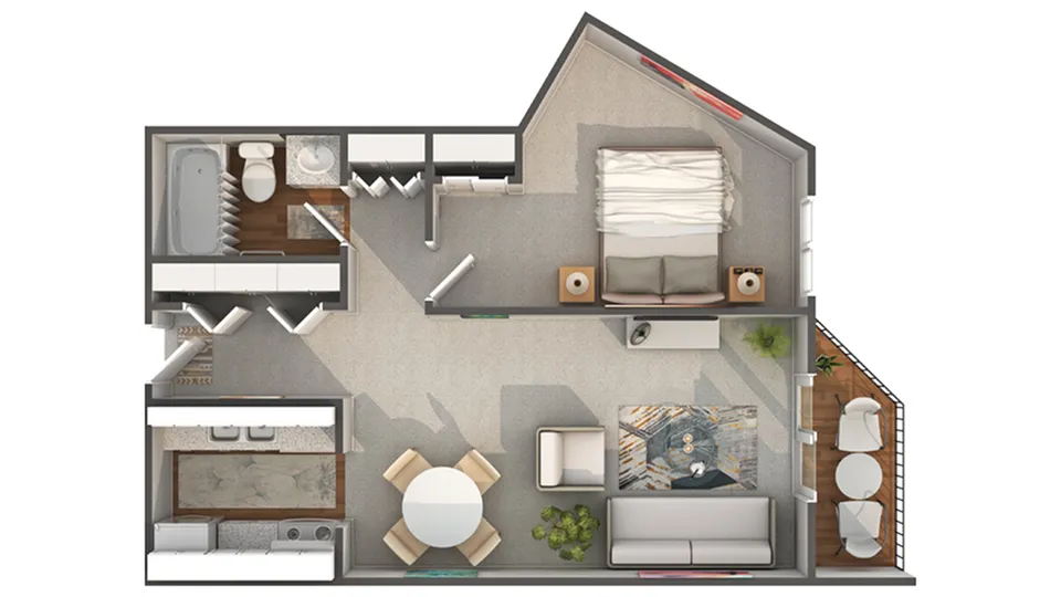 Floor Plan Image | Arrive 4301