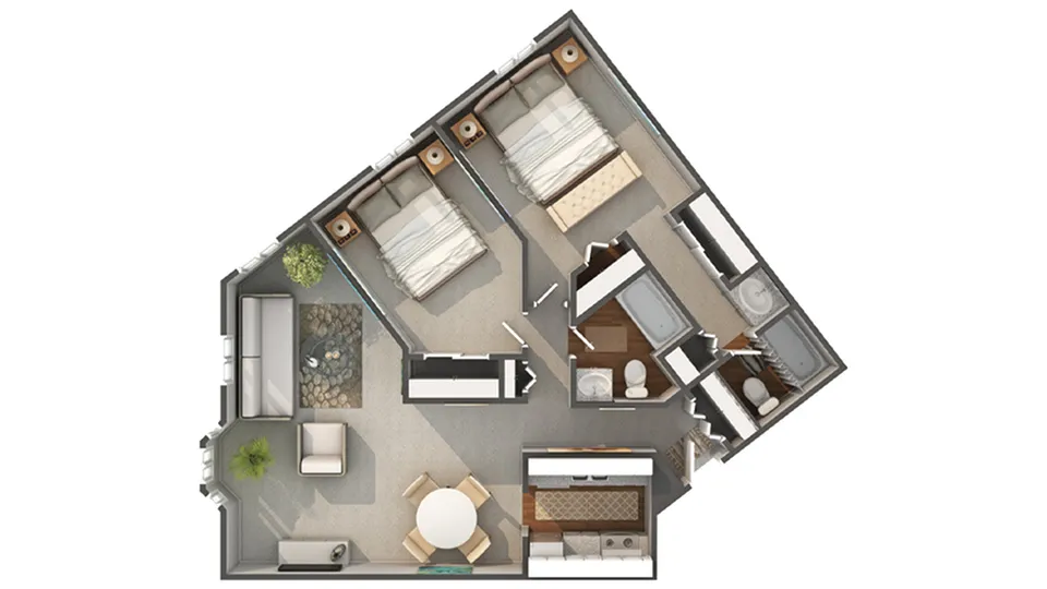 Floor Plan Image | Arrive 4301