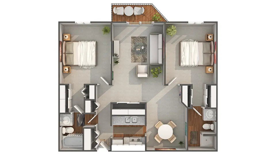 Floor Plan Image | Arrive 4301