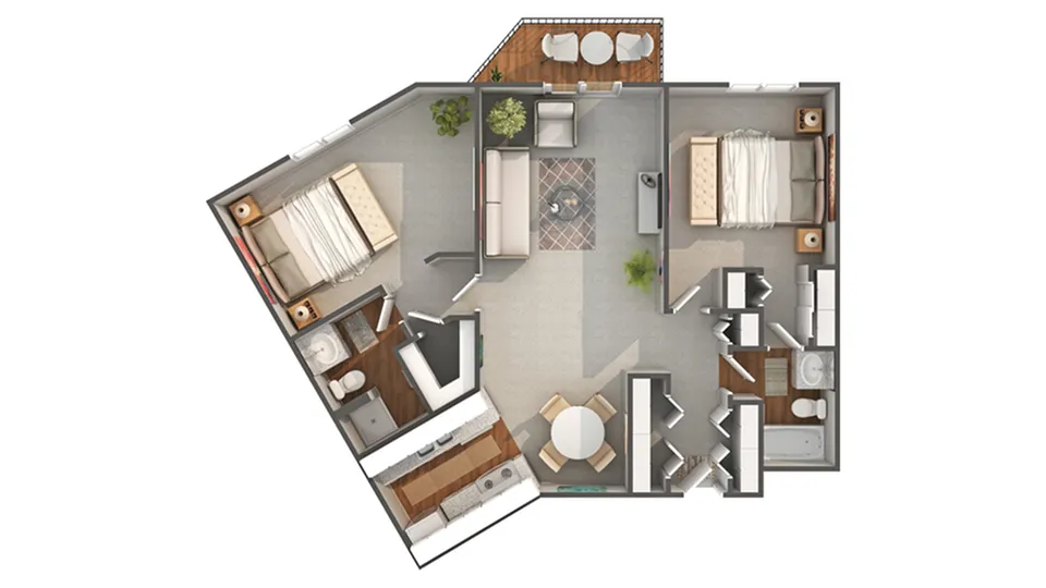 Floor Plan Image | Arrive 4301