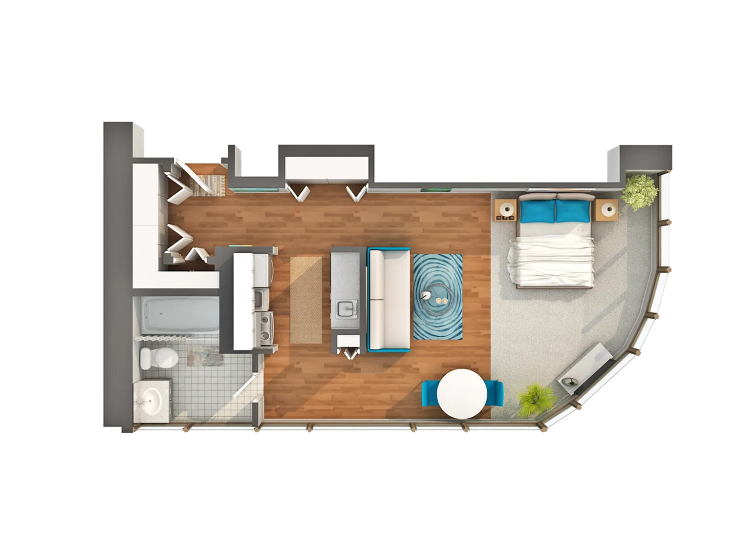 Floor Plan Images | Arrive Streeterville