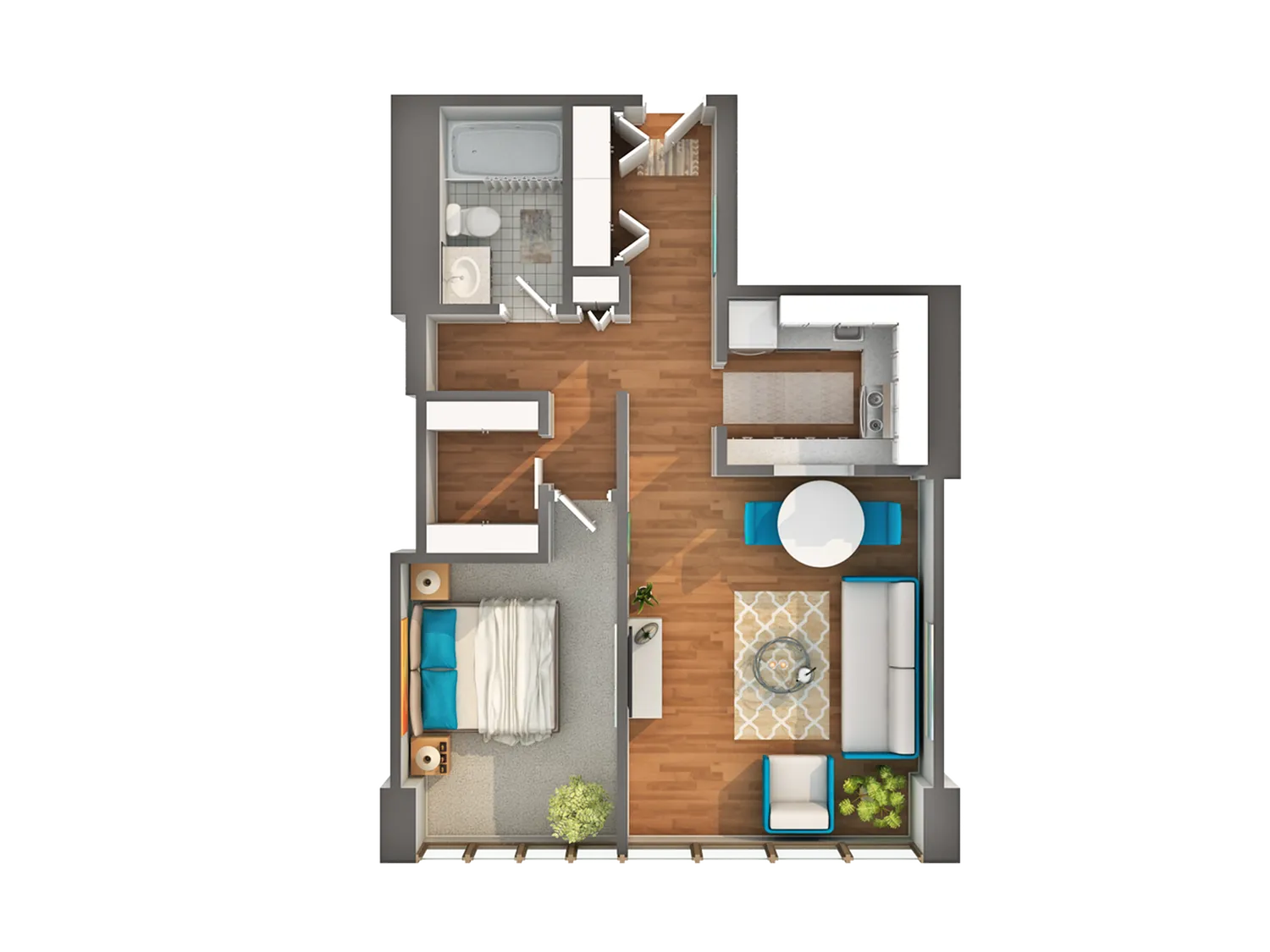 Floor Plan Images | Arrive Streeterville