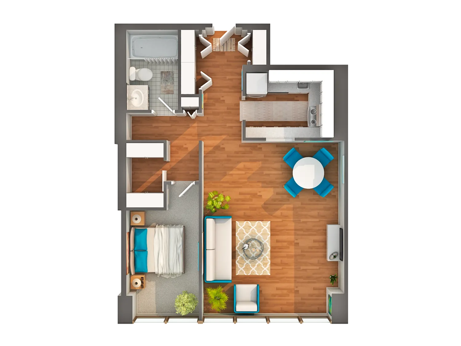 Floor Plan Images | Arrive Streeterville