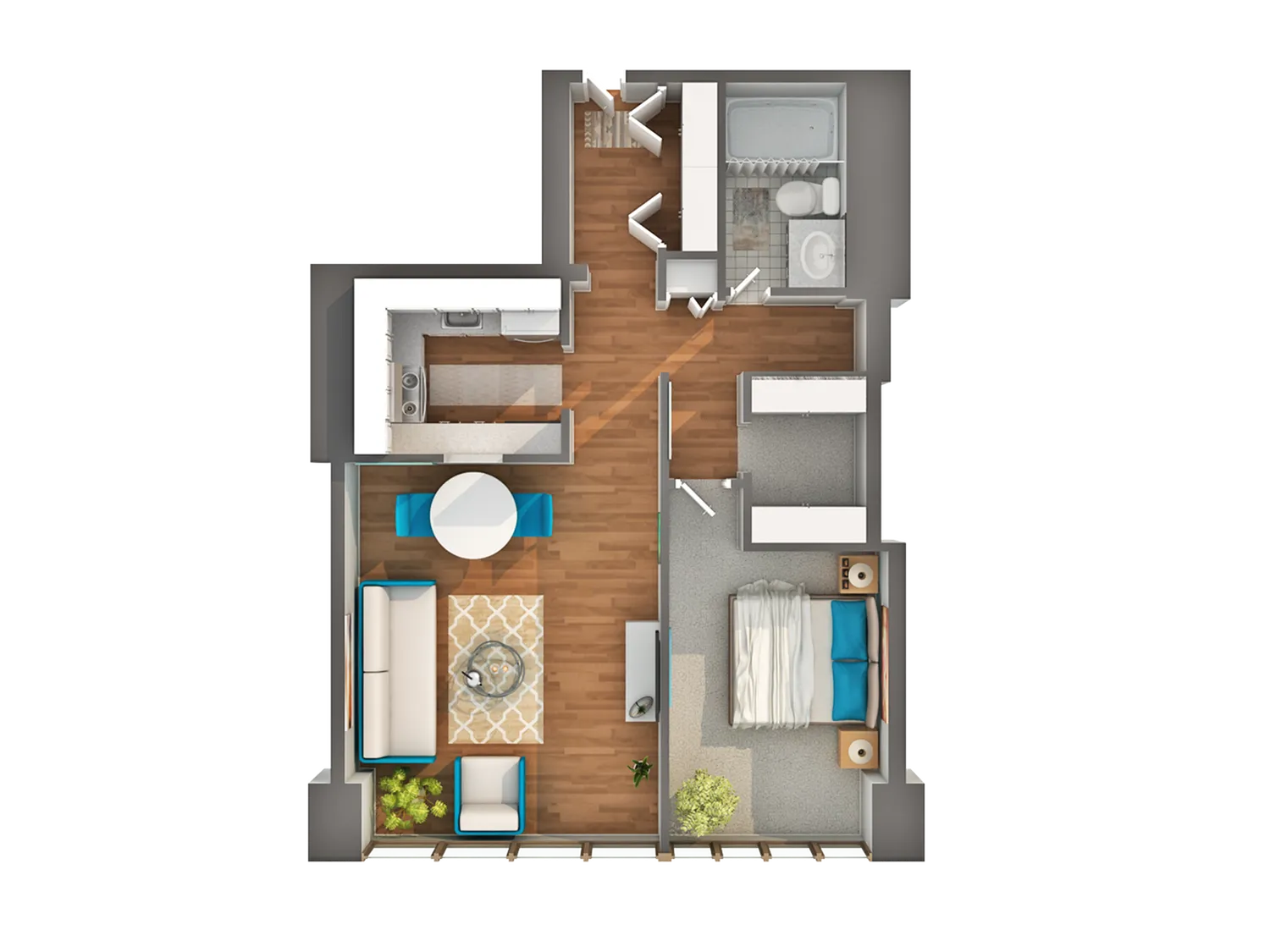 Floor Plan Images | Arrive Streeterville