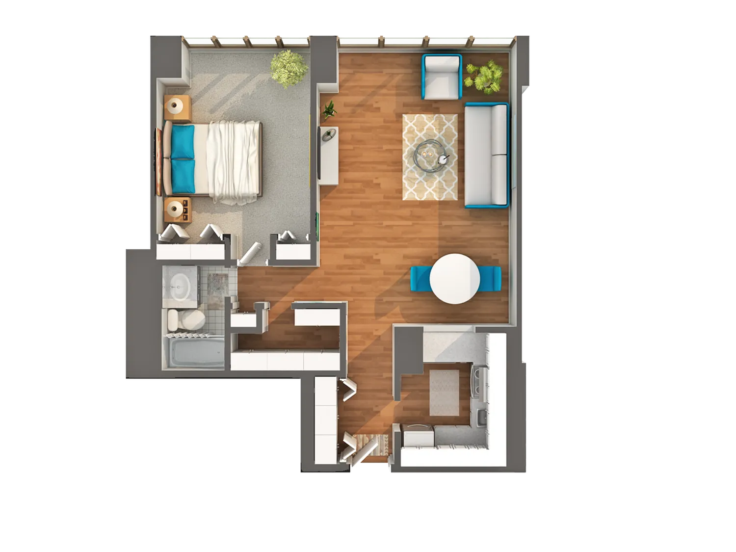 Floor Plan Images | Arrive Streeterville