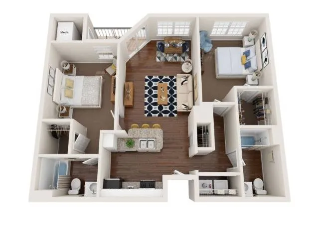 Floor Plan Images | Arrive Fort Lee