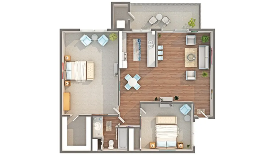 Floorplan Images | Arrive Rolling Oaks