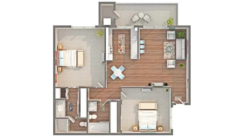 Floorplan Images | Arrive Rolling Oaks