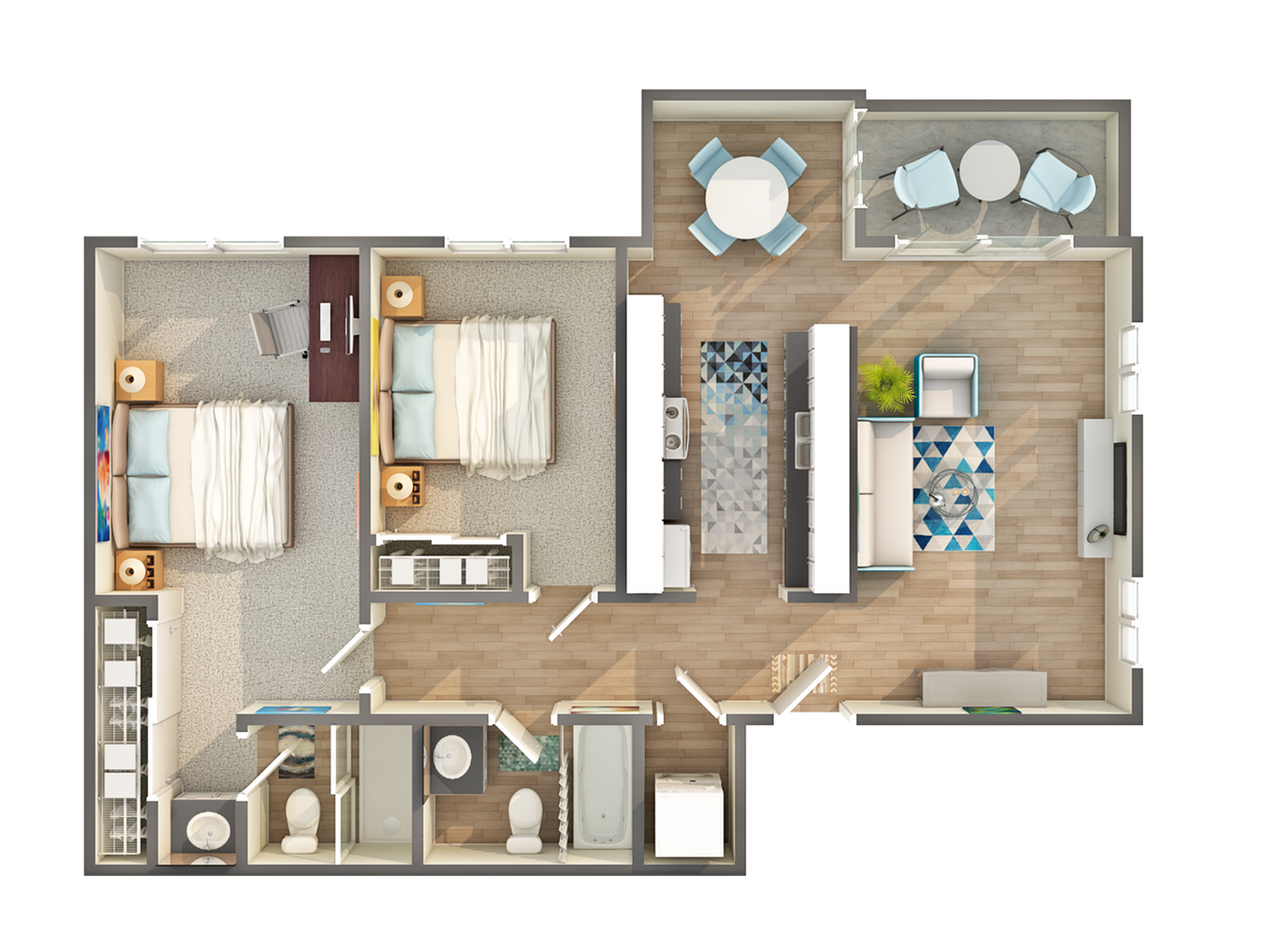 Floorplan Images | Arrive at the Retreat