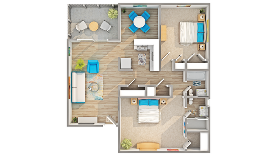 ReNew Oakridge | Two Bed