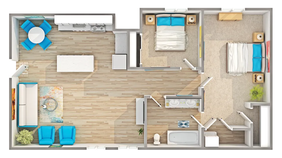 ReNew Oakridge | Two Bed