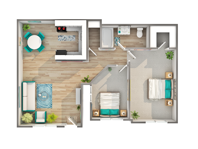 Buttercup | Two Bed