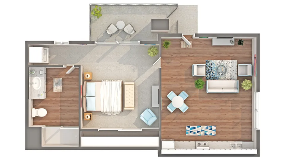 Floorplan Images | Arrive Rolling Oaks