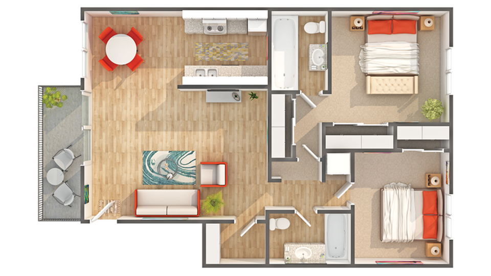 Floorplan Images | Arrive Westlake Village