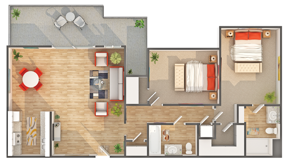 Floorplan Images | Arrive Westlake Village