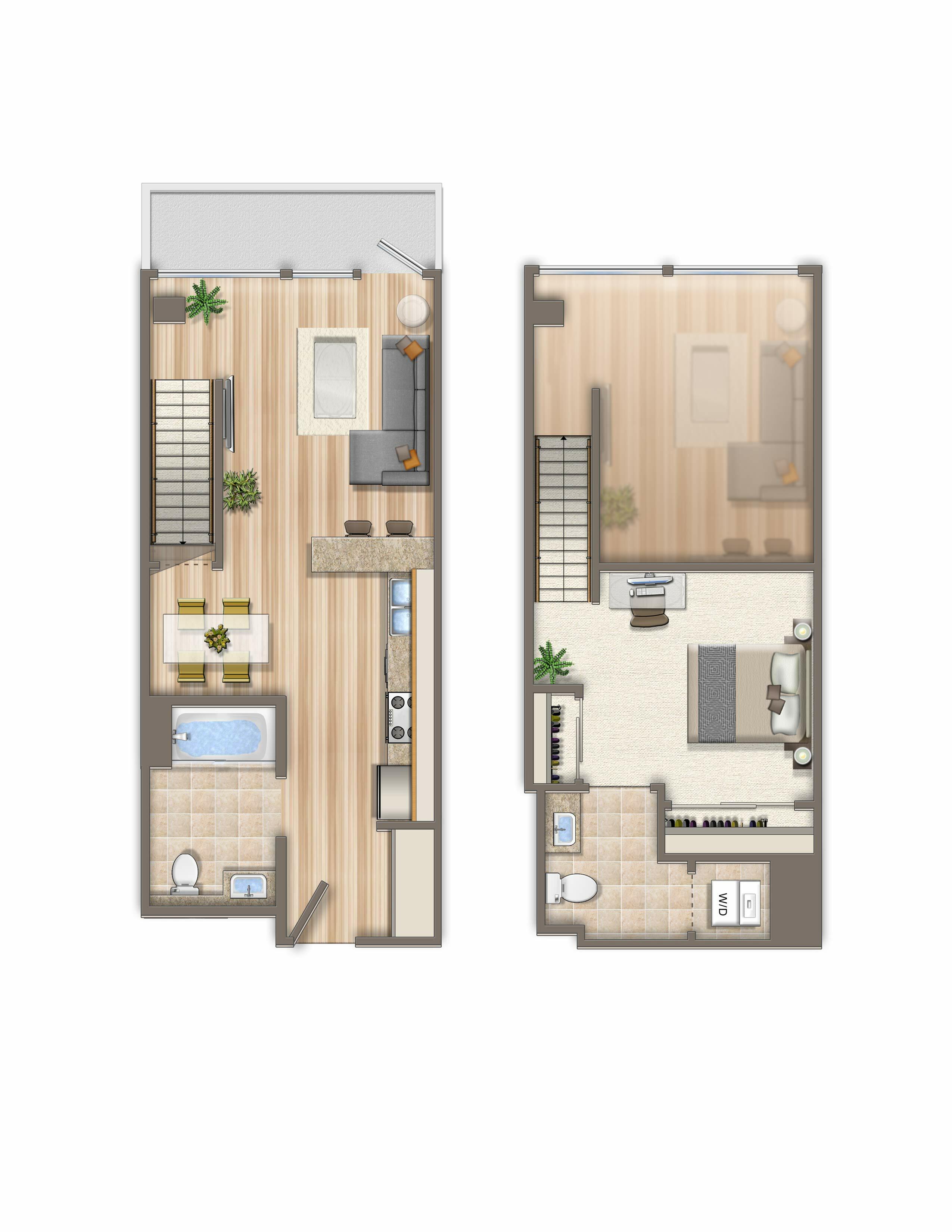 Floorplan Images | Arrive Seaside II