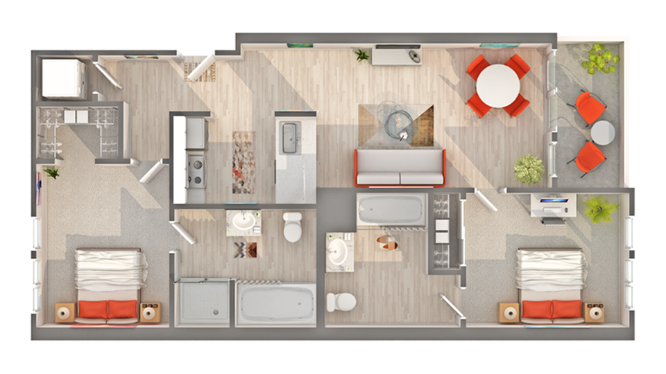 Floorplan Images | Arrive Seaside