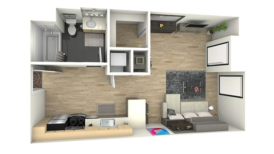 Floorplan Images | Arrive Hollywood