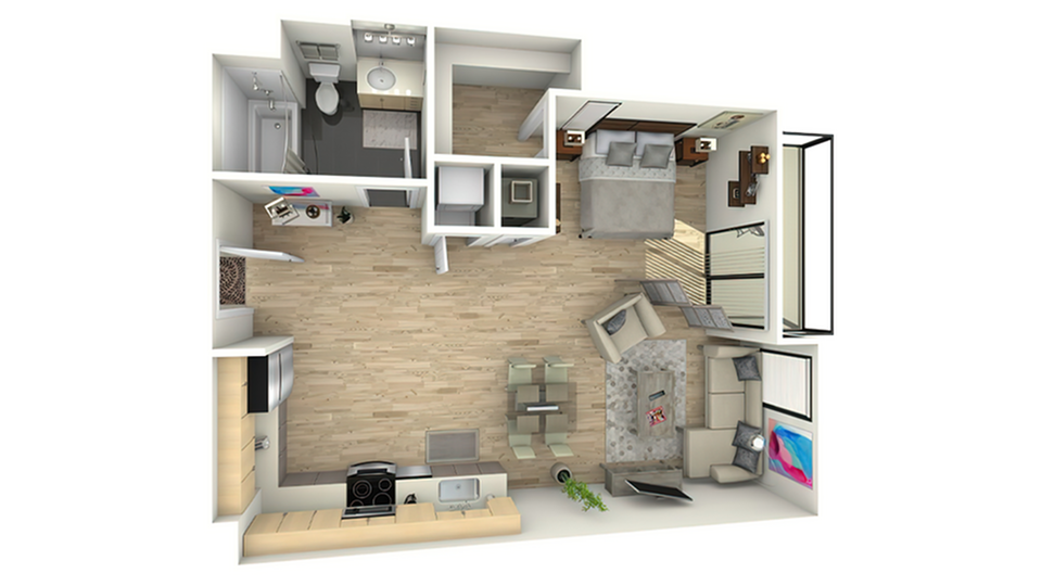 Floorplan Images | Arrive Hollywood