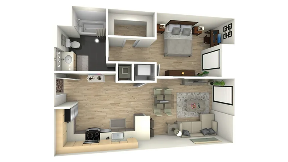Floorplan Images | Arrive Hollywood