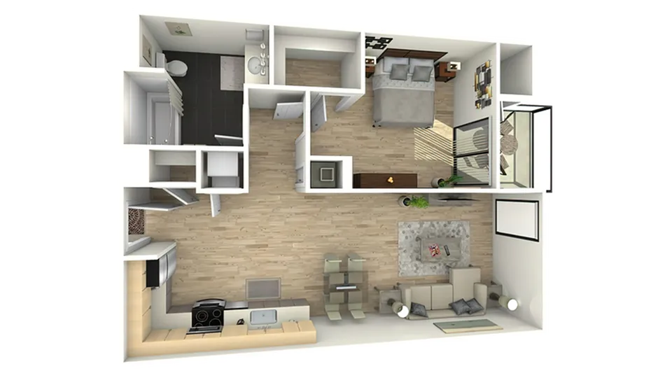 Floorplan Images | Arrive Hollywood
