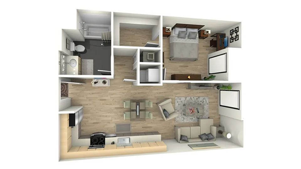Floorplan Images | Arrive Hollywood