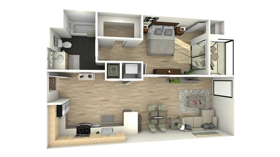 Floorplan Images | Arrive Hollywood
